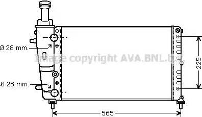 Ava Quality Cooling LCA2066 - Radiators, Motora dzesēšanas sistēma autodraugiem.lv