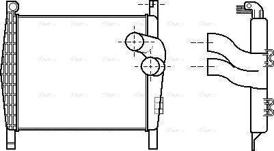 Ava Quality Cooling ME 4181 - Starpdzesētājs autodraugiem.lv