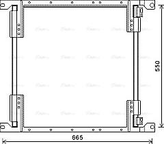 Ava Quality Cooling ME5289 - Kondensators, Gaisa kond. sistēma autodraugiem.lv