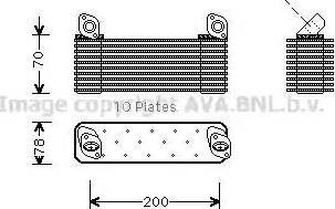 Ava Quality Cooling ME 3001 - Eļļas radiators, Motoreļļa autodraugiem.lv