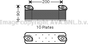 Ava Quality Cooling ME3212 - Eļļas radiators, Motoreļļa autodraugiem.lv