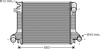 Ava Quality Cooling ME2206 - Radiators, Motora dzesēšanas sistēma autodraugiem.lv