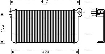 Ava Quality Cooling MEA6192 - Siltummainis, Salona apsilde autodraugiem.lv