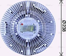 Ava Quality Cooling MEC309 - Sajūgs, Radiatora ventilators autodraugiem.lv