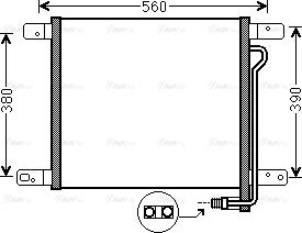 Ava Quality Cooling MN 5053 - Kondensators, Gaisa kond. sistēma autodraugiem.lv