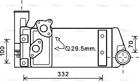 Ava Quality Cooling MN3083 - Eļļas radiators, Retarderis autodraugiem.lv