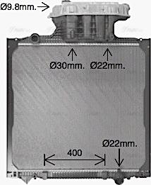 Ava Quality Cooling MN2156 - Radiators, Motora dzesēšanas sistēma autodraugiem.lv