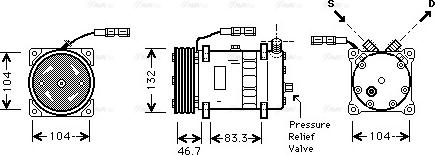 Ava Quality Cooling MN K048 - Kompresors, Gaisa kond. sistēma autodraugiem.lv