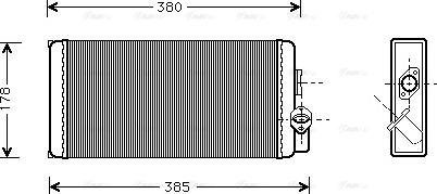 Ava Quality Cooling MS 6188 - Siltummainis, Salona apsilde autodraugiem.lv