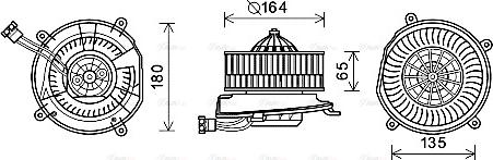 Ava Quality Cooling MS8651 - Salona ventilators autodraugiem.lv