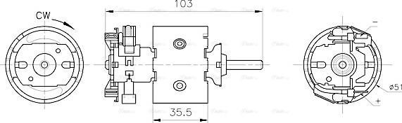 Ava Quality Cooling MS8783 - Salona ventilators autodraugiem.lv