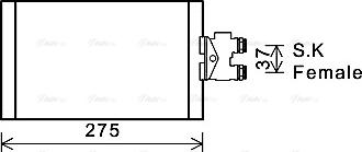 Ava Quality Cooling MS 3535 - Eļļas radiators, Automātiskā pārnesumkārba autodraugiem.lv
