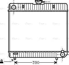 Ava Quality Cooling MS 2042 - Radiators, Motora dzesēšanas sistēma autodraugiem.lv