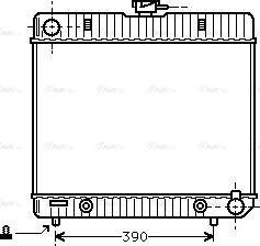 Ava Quality Cooling MS 2063 - Radiators, Motora dzesēšanas sistēma autodraugiem.lv