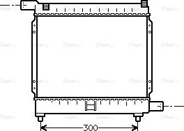 Ava Quality Cooling MS 2039 - Radiators, Motora dzesēšanas sistēma autodraugiem.lv