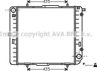 Ava Quality Cooling MS2037 - Radiators, Motora dzesēšanas sistēma autodraugiem.lv