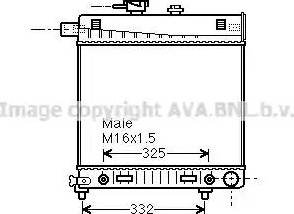 Ava Quality Cooling MS 2150 - Radiators, Motora dzesēšanas sistēma autodraugiem.lv