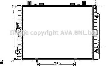 Ava Quality Cooling MS 2151 - Radiators, Motora dzesēšanas sistēma autodraugiem.lv