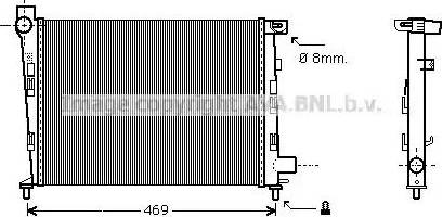 Ava Quality Cooling MS 2310 - Radiators, Motora dzesēšanas sistēma autodraugiem.lv