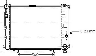 Ava Quality Cooling MS 2210 - Radiators, Motora dzesēšanas sistēma autodraugiem.lv