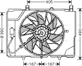 Ava Quality Cooling MS 7501 - Ventilators, Motora dzesēšanas sistēma autodraugiem.lv