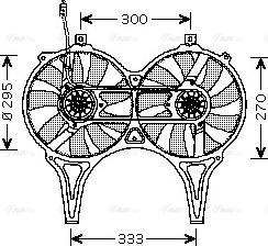 Ava Quality Cooling MS 7514 - Ventilators, Motora dzesēšanas sistēma autodraugiem.lv