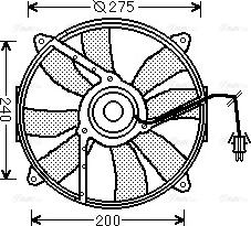 Ava Quality Cooling MS 7521 - Ventilators, Motora dzesēšanas sistēma autodraugiem.lv