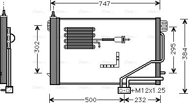 Ava Quality Cooling MSA5298D - Kondensators, Gaisa kond. sistēma autodraugiem.lv