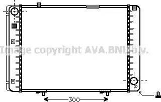 Ava Quality Cooling MSA2134 - Radiators, Motora dzesēšanas sistēma autodraugiem.lv
