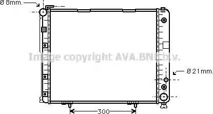 Ava Quality Cooling MSA2178 - Radiators, Motora dzesēšanas sistēma autodraugiem.lv