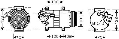 Ava Quality Cooling MS K404 - Kompresors, Gaisa kond. sistēma autodraugiem.lv