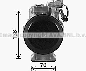 Ava Quality Cooling MSK742 - Kompresors, Gaisa kond. sistēma autodraugiem.lv