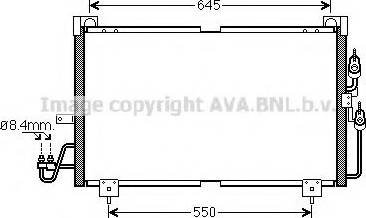 Ava Quality Cooling MT 5213 - Kondensators, Gaisa kond. sistēma autodraugiem.lv