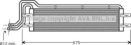 Ava Quality Cooling MT3102 - Eļļas radiators, Motoreļļa autodraugiem.lv