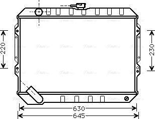 Ava Quality Cooling MT 2088 - Radiators, Motora dzesēšanas sistēma autodraugiem.lv