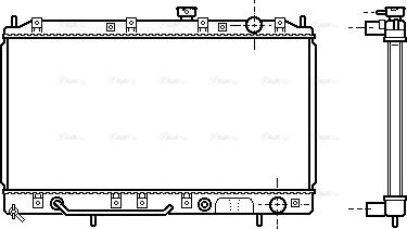 Ava Quality Cooling MT 2143 - Radiators, Motora dzesēšanas sistēma autodraugiem.lv