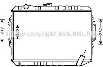 Ava Quality Cooling MT 2164 - Radiators, Motora dzesēšanas sistēma autodraugiem.lv