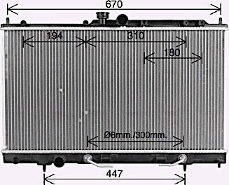 Ava Quality Cooling MT 2214 - Radiators, Motora dzesēšanas sistēma autodraugiem.lv