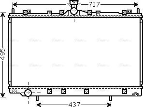 Ava Quality Cooling MT 2215 - Radiators, Motora dzesēšanas sistēma autodraugiem.lv