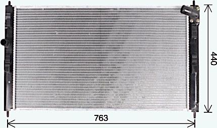 Ava Quality Cooling MT2274 - Radiators, Motora dzesēšanas sistēma autodraugiem.lv