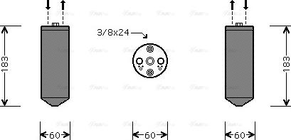 Ava Quality Cooling MTD234 - Sausinātājs, Kondicionieris autodraugiem.lv