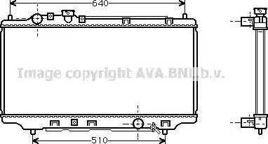 Ava Quality Cooling MZ 2116 - Radiators, Motora dzesēšanas sistēma autodraugiem.lv