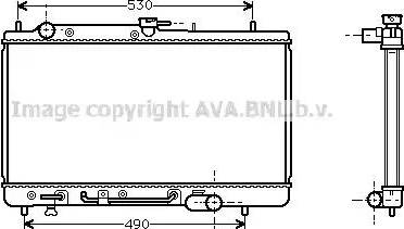 Ava Quality Cooling MZ 2069 - Radiators, Motora dzesēšanas sistēma autodraugiem.lv