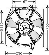 Ava Quality Cooling MZ 7536 - Ventilators, Motora dzesēšanas sistēma autodraugiem.lv