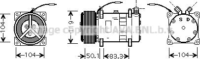 Ava Quality Cooling NHK001 - Kompresors, Gaisa kond. sistēma autodraugiem.lv