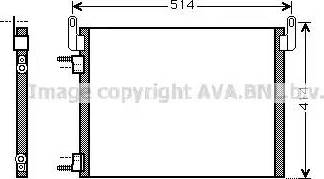 Ava Quality Cooling OL5587 - Kondensators, Gaisa kond. sistēma autodraugiem.lv