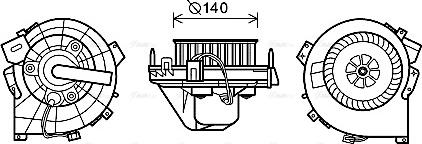 Ava Quality Cooling OL8609 - Salona ventilators autodraugiem.lv