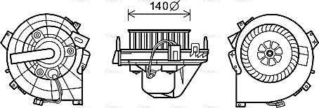 Ava Quality Cooling OL8614 - Salona ventilators autodraugiem.lv