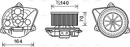 Ava Quality Cooling OL8623 - Salona ventilators autodraugiem.lv