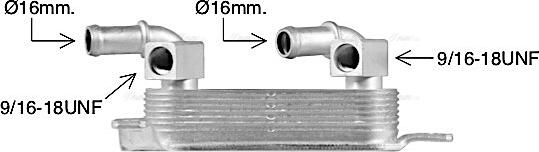 Ava Quality Cooling OL3708 - Eļļas radiators, Automātiskā pārnesumkārba autodraugiem.lv